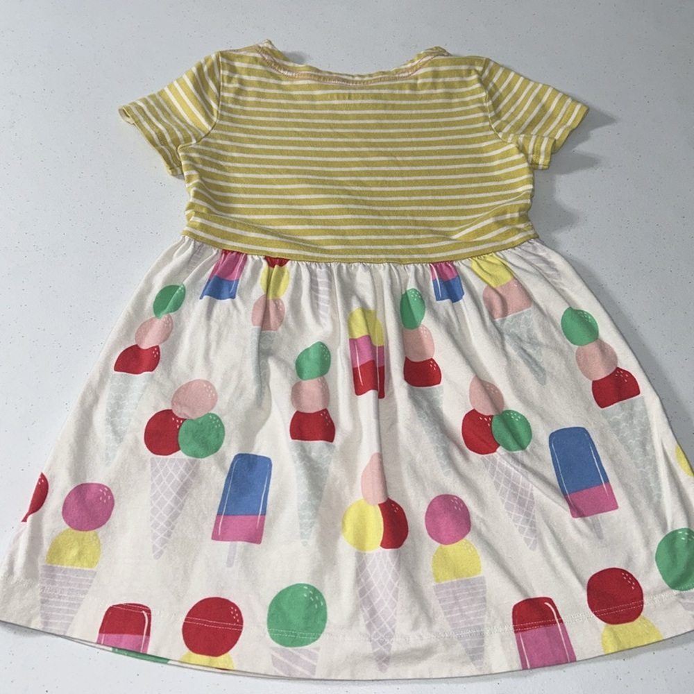 Mini Boden Girl’s Short Sleeve Ice Cream Dress Size 4/5 - Picture 9 of 11